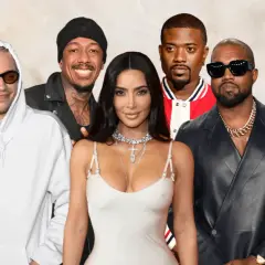Kim Kardashian z mężem Kanye Westem i innymi mężczyznami.