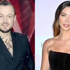 Baron w kolczastej marynarce i Kubicka w czarnej sukni.