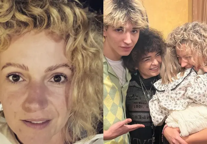 Dorota Szelągowska z dziećmi: uśmiechnięta mama z synem i córką, otoczona rodziną.