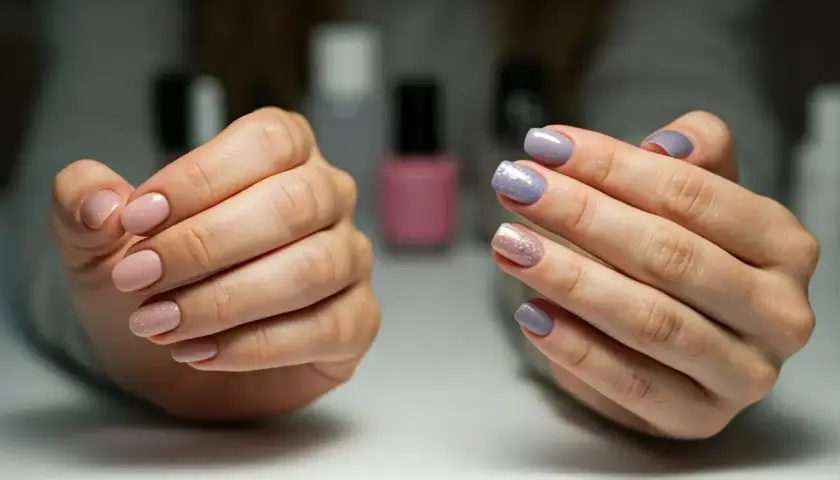 Hybryda vs żel: kluczowe różnice, zalety i wady manicure