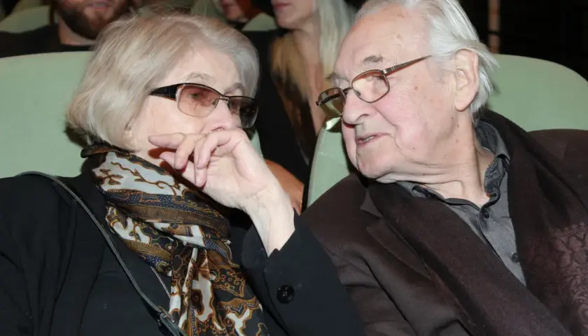 Andrzej Wajda i jego żony, Krystyna Zachwatowicz i Beata Tyszkiewicz, wspominają wspólne chwile.