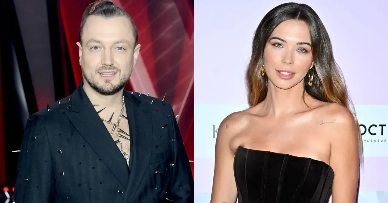 Baron w kolczastej marynarce i Kubicka w czarnej sukni.