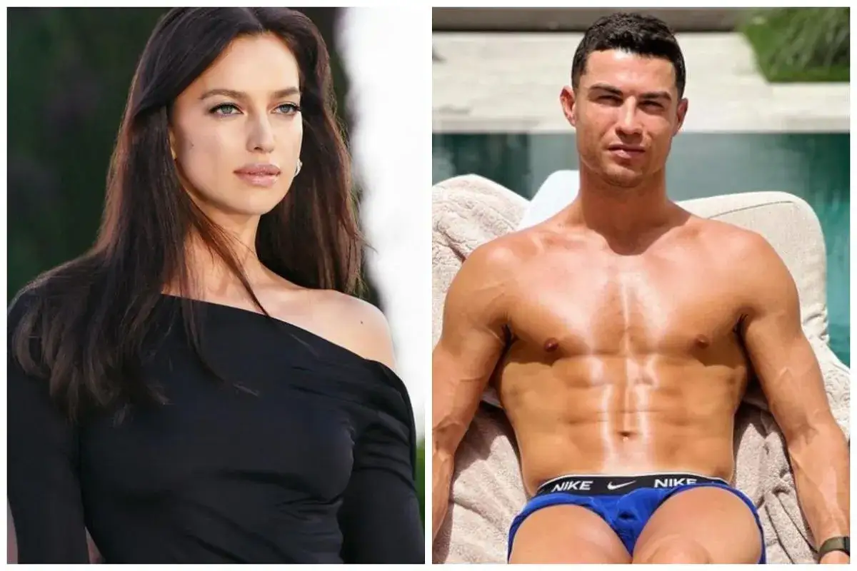 Irina Shayk i Cristiano Ronaldo w zestawieniu.