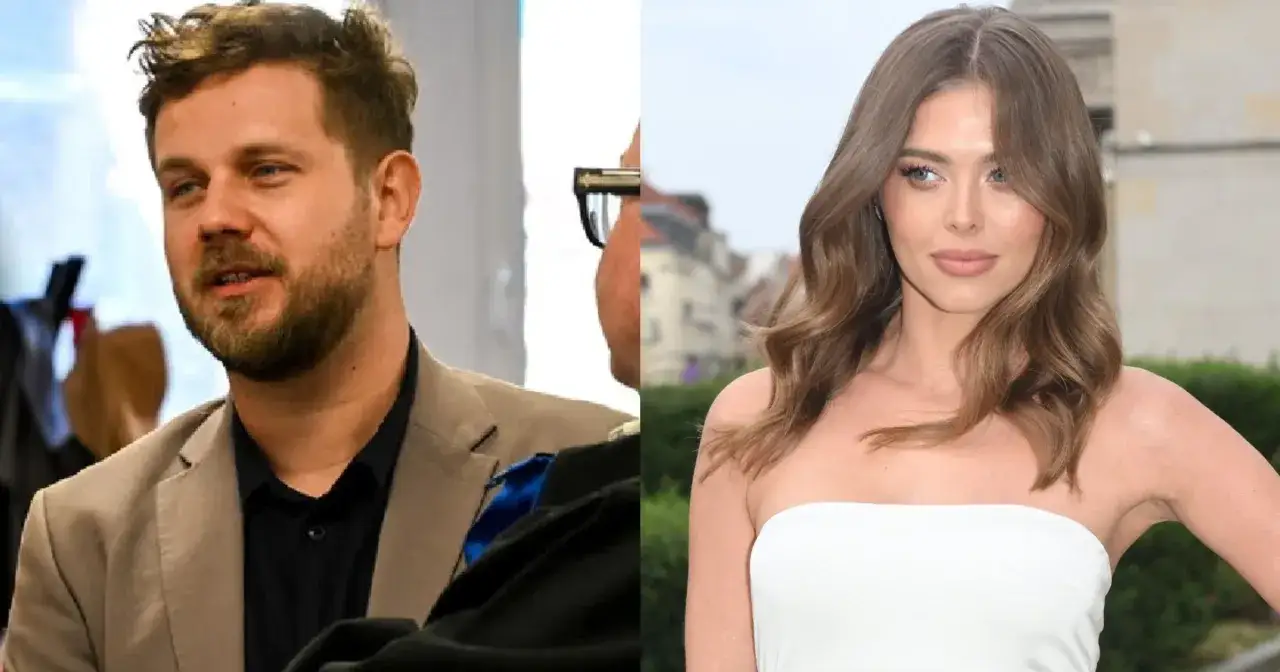 Antek Królikowski i Joanna Opozda na zdjęciu.