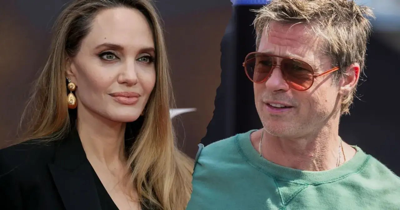 Angelina Jolie i Brad Pitt, niegdyś małżeństwo, teraz na osobnych zdjęciach.